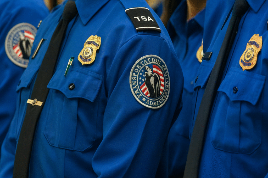 TSA officers at airport