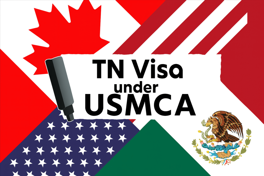 TN Visa under USMCA or United States-Mexico-Canada Agreement, is a free trade agreement between the three countries that replaced the North American Free Trade Agreement (NAFTA)
