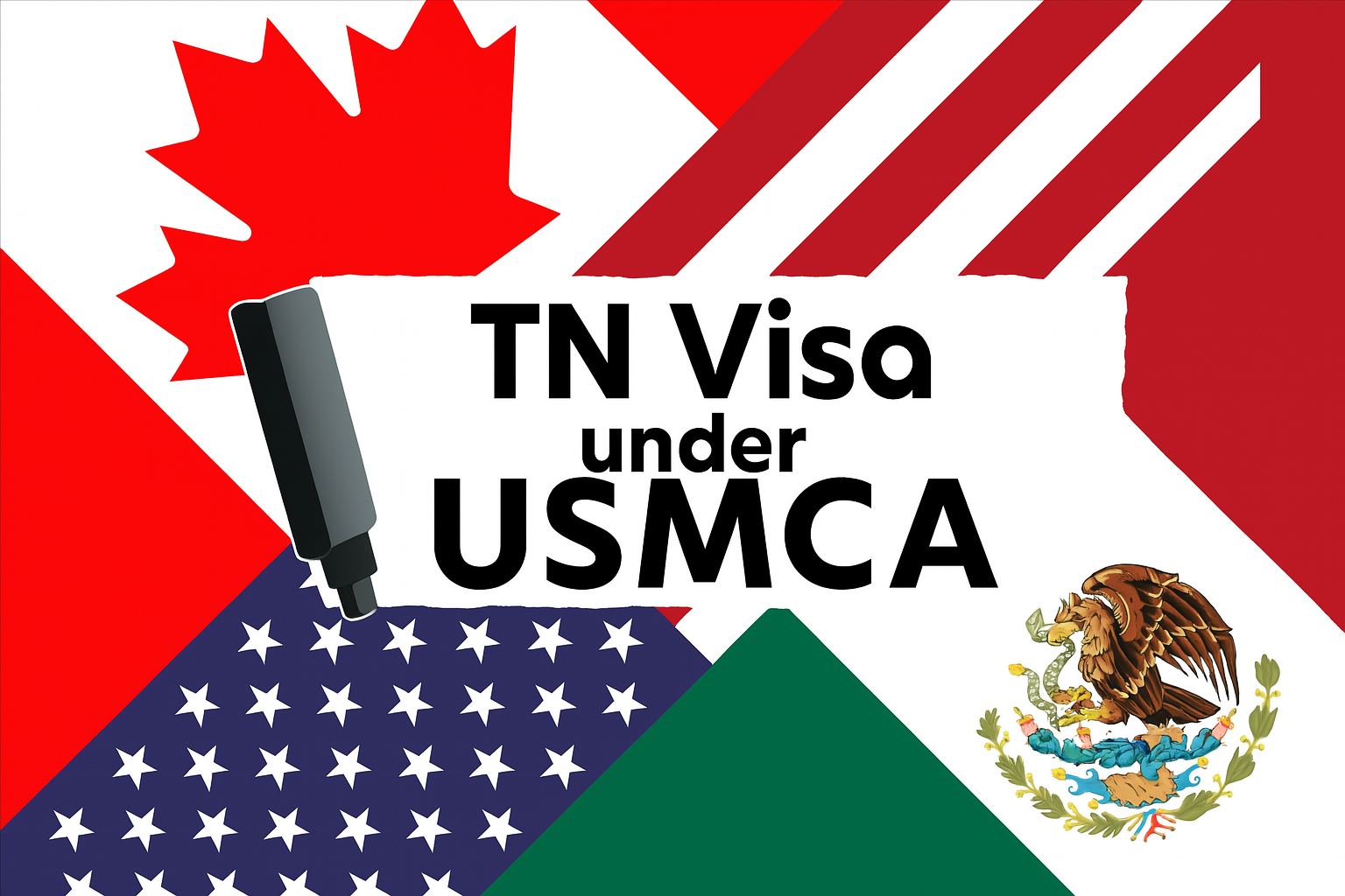 TN Visa under USMCA or United States-Mexico-Canada Agreement, is a free trade agreement between the three countries that replaced the North American Free Trade Agreement (NAFTA)