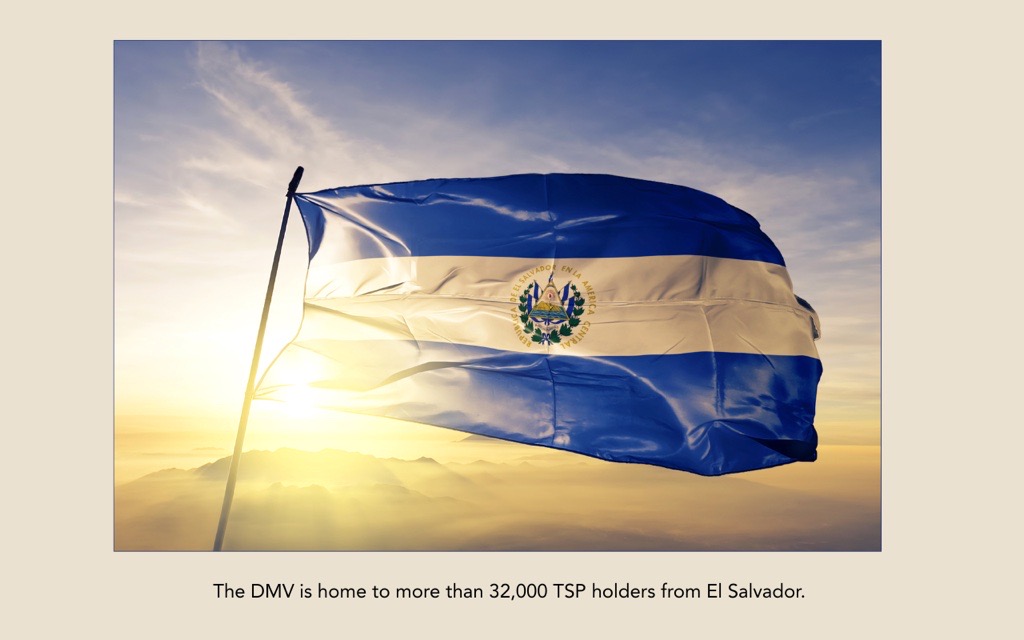 The DMV is home to more than 32,000 TPS holers from El Salvador