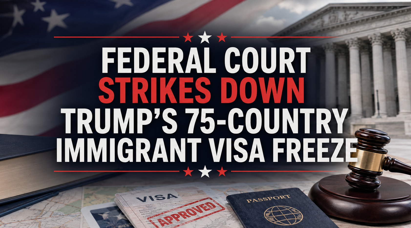 Federal Court Strikes Down Trump Visa Freeze
