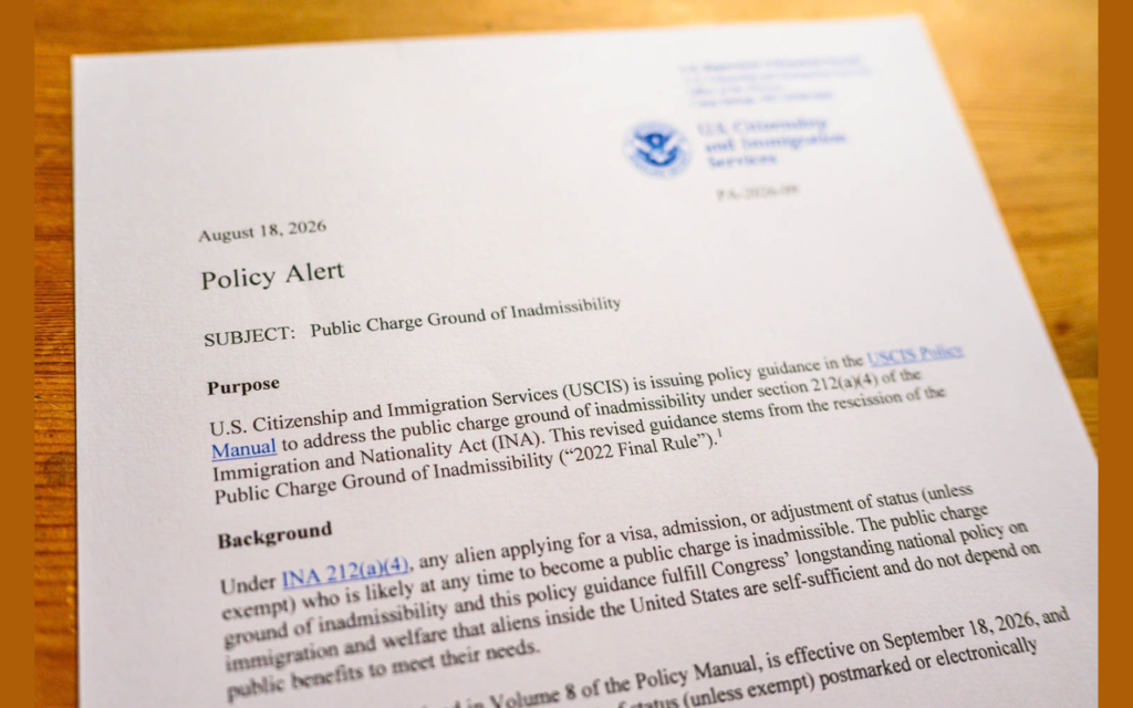New Public Charge Rule - USCIS